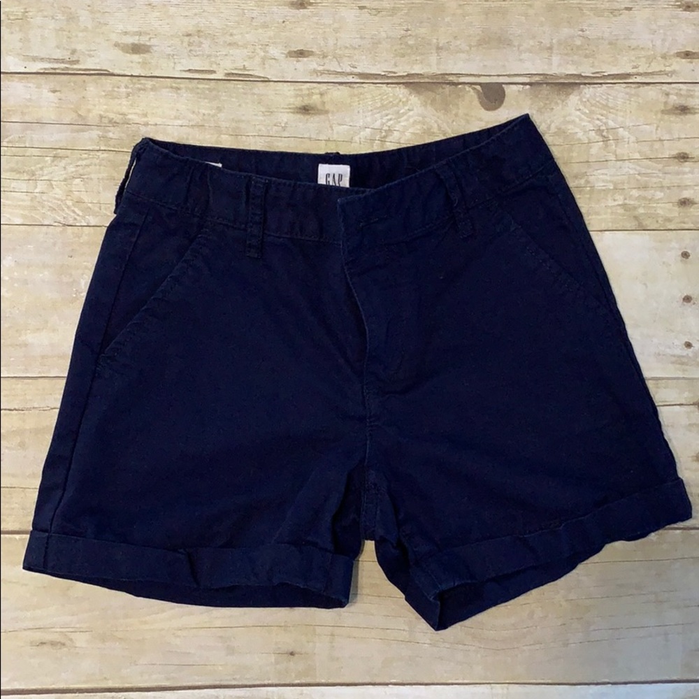 Navy Gap girls shorts